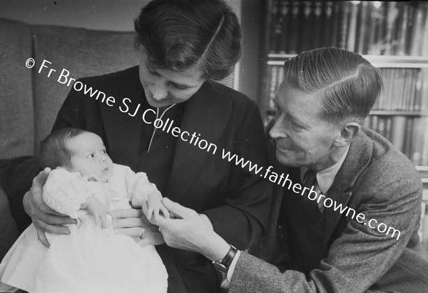 MARY ANNETTE BROWNE (BORN 27.9.56) TAKEN ON DAY OF BAPTISM   NEPHEW OF B MARTIN